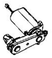 Moteur de brosse pour aspirateur laveur Rowenta X-Clean 7 GZ5735E0 - GZ5736E0