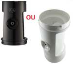 Adaptateur blanc ou noir pour hachoir et rape du masterchef Gourmet de MOULINEX