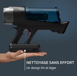 Bac  poussires bleu pour aspirateur balai Rowenta X-FORCE FLEX 13.60 RH9AD1WO