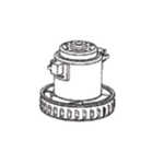 Moteur pour aspirateur Lecologico PBEU0068 - PBEU0070 - PBEU0071 - PBEU0092