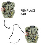 Carte lectronique pour ventilateur Rowenta Eole Infinite VU6670F0/AT0