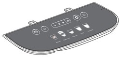Tableau de commande pour cafetire Magnifica Plus ECAM320.60 Delonghi