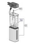 ensemble revtement thermique + rcipient  lait pour robot caf Delonghi ESAM6900.M