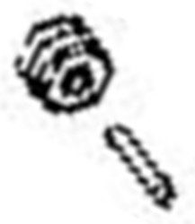 Roulette arrire + axe de l'lectro-brosse pour aspirateur balai Rowenta X-FORCE FLEX 13.60 RH9A