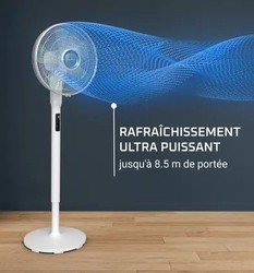 Enjoliveur grille ventilateur Rowenta Turbo Silence Extrme+ VU5890