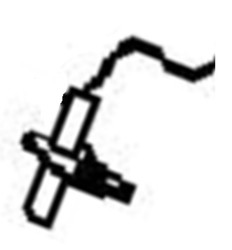 Sonde de temprature pour friteuse sans huile Moulinex Easy Fry Infrared EZ831GF0/PZA