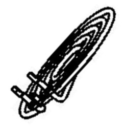 Rsistance gauche pour friteuse air fryer Moulinex Easy Fry Dual Flex EZ9228F0 - EZ922DF0