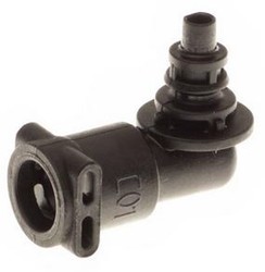 Raccord 90 noir pour expresso Delonghi La Specialista EC - FEX