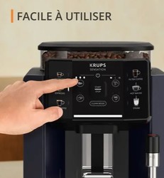 Expresso Krups Sensation EA910 - facile d'utilisation