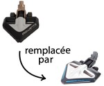 Electro-brosse Delta pour aspirateur balai Rowenta Air Force - rfrence d&#039;origine remplace