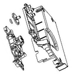 Carte lectronique de la station de vidage pour aspirateur robot Rowenta Explorer Serie 220+ et 240+