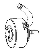 Moteur pour purificateur d'air Pure Air PU3080F0 Rowenta