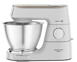 Bol 5 litres en inox KAB50.000BS pour robot ptissier Kenwood Titanium Chef Baker & Titanium...