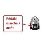 pdale marche/arrt pour aspirateur Rowenta Compacteo