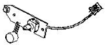 Carte de commande du bouton pour cuiseur Moulinex Cookeo Mini CE88