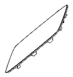 Capot suprieur silver pour airfryer Dual Easy Fry EZ901 - Dual Easy Fry & Grill EZ905