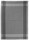 Torchon  petits carreaux noir et blanc 50 x 70 cm Winkler