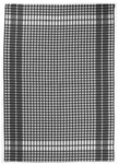 Torchon  petits carreaux noir et blanc 50 x 70 cm Winkler