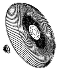 Grille arrire pour ventilateur Rowenta Turbo Silence Extrme VU567