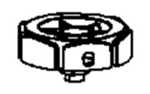 Arbre transmission centrifugeuse Frutelia Plus Moulinex JU370810/MR0
