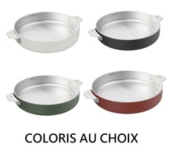 La Merveilleuse po�le inox 24 cm Cookut compatible tous feux - coloris au choix