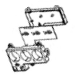 Platine droite de rglage du caf pour machine  caf expresso Riviera & Bar CE837A