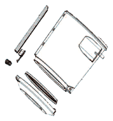 Rservoir  poussire pour aspirateur Polti C110/C115