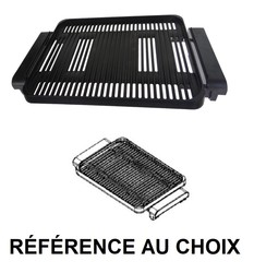 Plaque de cuisson gril pour combin gril/plancha Riviera & Bar QC460A : deux rfrences possibles