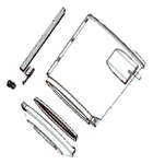 Rservoir  poussire pour aspirateur Polti C110/C115