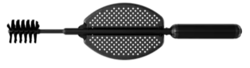 Brosse d'entretien pour aspirateur laveur Rowenta X-CLEAN 4 GZ503