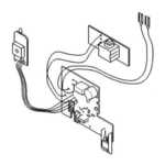 Carte lectronique pour aspirateurs Bosch - 00624740