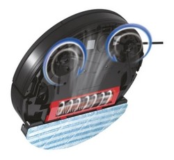 Vue du dessous de l'aspirateur robot Hoover Hydro Pro HGO330HC 011