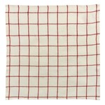 Serviette de table  carreaux rouge et cru Karma 50 cm Winkler