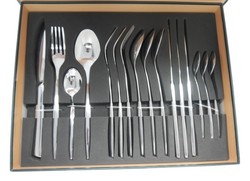 Mnagre 16 couverts inox collection 53e Avenue de la marque Genevive Lethu