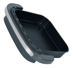 Cuve de cuisson grise avec poigne pour friteuse sans huile Moulinex Easy Fry XL Surface AL402HF0/UV