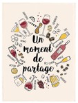 Torchon &quot;Le Partage&quot; cru 50 x 70 cm Winkler
