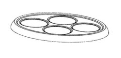 Plaque  crpes pour appareil  raclette Cristal Tefal - TS-01021610