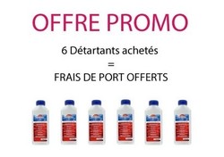 Offre dtartrant saeco - lot de 6 dont 1 offert avec code promotion