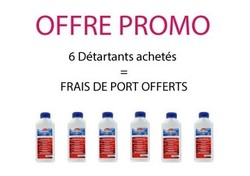 Offre dtartrant saeco - lot de 6 dont 1 offert avec code promotion