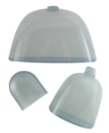 Ensemble 3 cloches de brosses pour shampouineuse Rowenta Clean It IN50