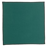 Serviette de table recycle paon / verte Grace 40 x 40 cm Winkler