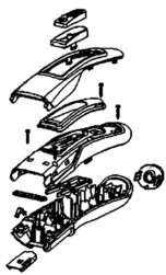 Botier complet pour tondeuse TN5243F4 Rowenta