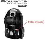 pdale d&#039;enrouleur pour aspirateur Rowenta X-Trem Power Cyclonic