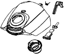 Couvercle pour aspirateur Rowenta City Space RO2669EA/4Q0