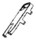 Cadran de commande pour aspirateur balai Rowenta X-FORCE FLEX 13.60 RH9A