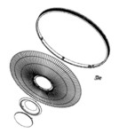 Grille avant pour ventilateur Rowenta Turbo Silence Extrme+ VU5740 - VU5770