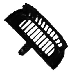 Grille arri�re noire pour friteuse sans huile Tefal Easy Fry EY55 - EY57