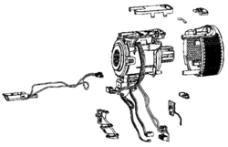 Bloc moteur pour aspirateur Rowenta X-FORCE FLEX 12.60 Neo /411