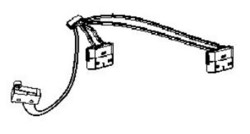 Interrupteur du bumper + 2 capteurs Rowenta Explorer serie 135 - 140