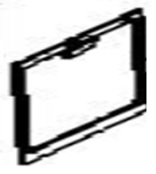 Fenêtre de visualisation pour friteuse sans huile Tefal Easy Fry & Grill EY506810/PZA